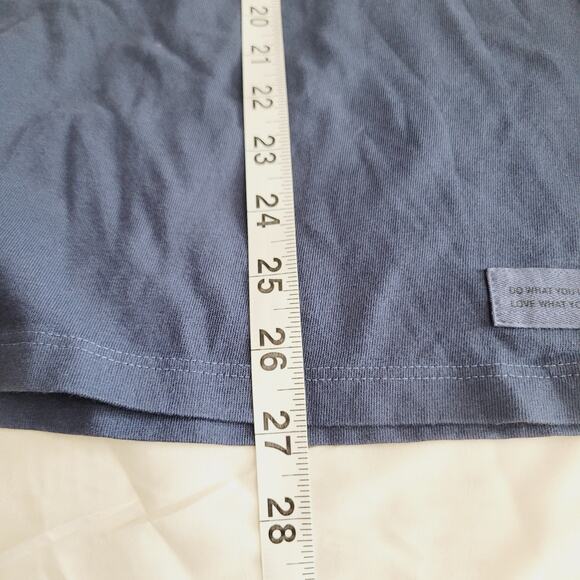 Life Is Good Shirt Womens Large Blue Guitar Sunset Dog Beach Crusher New - Picture 7 of 9